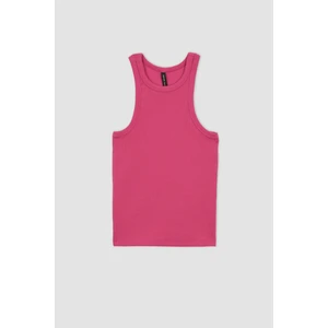 Slim Fit Halter Yaka Fitilli Kaşkorse Atlet X6705AZ23SP