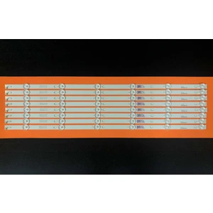 Awox Philips Tv LED Bar 55 Inç 8 Li  Takım Uyumlu Tv Kodları K550WDC1 U5600STR K550WDC1 A2, K550WDC1 A1 U5600STR 55PUF6022/T3 55TFH5510 284284-C20