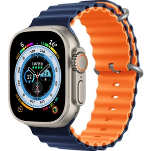 Apple Watch Uyumlu 42 mm 44 mm 45 mm 49 mm Kordon 1/2/3/4/5/6/se/7/8/ Watch Ultra Çift Renk Ocean Kordon