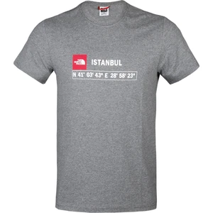The North Face M Gps Tee  Istanbul Rec Erkek Günlük Tişört NF0A7ZC2DYY1 Gri