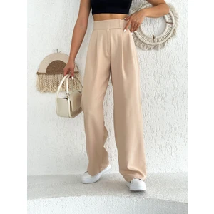 Noa Noa Kadın Cırtlı Plazzo Kumaş Pantolon