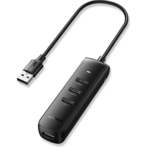 UGREEN USB 3.0 4-Port Hub 0.25m (Black) - 10915