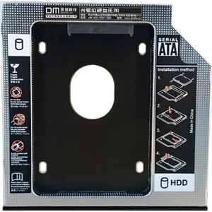 DW127S 12.7mm Sata 3.0 2.5" Inch SSD HDD Laptop Caddy Kızak Kutusu