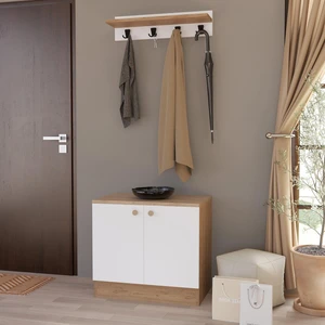 G3210 Sofia Ikili Ayakkabılık Beyaz - Sepet