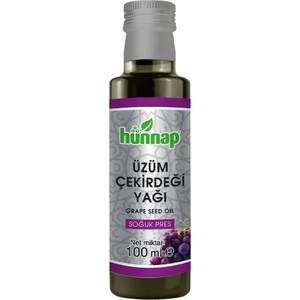 Hünnap Üzüm Çekirdeği Yağı Soğuk Pres 100 ml