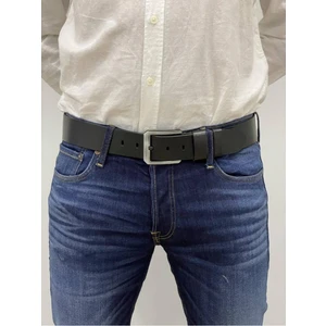 2 Adet 100 % hakiki deri Siyah Erkek Kot Kemer 4,5 cm