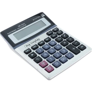 DM-1200V 12 Hane Masa Üstü Esnaf Hesap Makinesi Büyük Boy