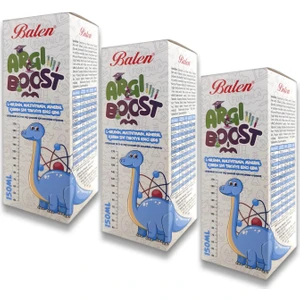 Argı Boost Multivitamin Şurup 150 ml x 3 Adet