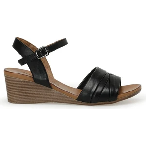 Incı Mıly 3fx Siyah Kadın Comfort Sandalet