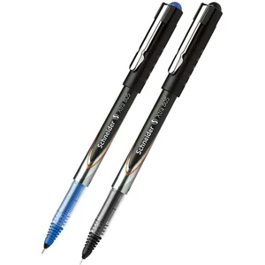Scheider Siyah Mavi Pilot Kalem Iğne Uçlu 0.5 mm Xtra 805 1 Adet Mavi Siyah Mürekkepli Pillot Roller Kalem 0,5 mm