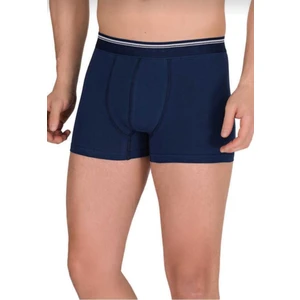 1097 Erkek Likralı Düz Boxer 6 Adet
