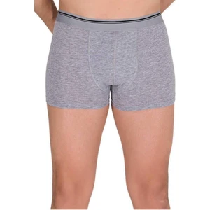 1097 Erkek Likralı Düz Boxer 6 Adet