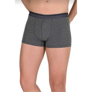 1097 Erkek Likralı Düz Boxer 6 Adet