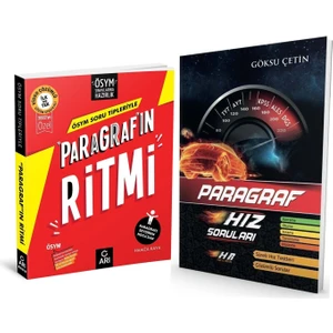 Arı Yayıncılık ÖSYM Soru Tipleriyle Paragrafın Ritmi ve Hız ve Renk TYT AYT KPSS Ales DGS Paragraf 2 Kitap Set