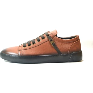 Onlo Ayakkabı 1085 Hakiki Deri Taba Casual Erkek Ayakkabı