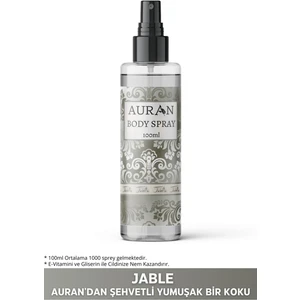 Jable Parfümlü Kadın Vücut Spreyi Vücut Kokusu Jable Body Mist Spray 100ml
