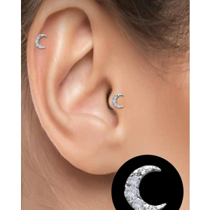 By Dilek Çetin Accessory Çelik Kıkırdak Helix Tragus Piercing