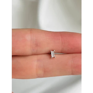 By Dilek Çetin Accessory Çelik Baget Taşlı Kıkırdak Helix Tragus Piercing (1ADET)