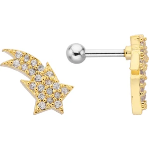 By Dilek Çetin Accessory Çelik Kuyruklu Yıldız Model Kıkırdak Helix Targus Piercing