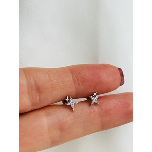By Dilek Çetin Accessory Çelik Yıldız Figürlü Kıkırdak Helix Tragus Piercing 1AD