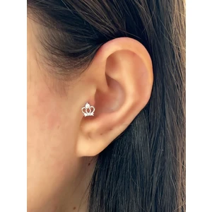 By Dilek Çetin Accessory Çelik Kıkırdak Helix Tragus Piercing