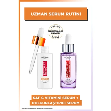 L'oréal Paris Revitalift Clinical %12 Saf C Vitamini Serum + Filler %1.5 Saf Hyaluronik Asit  Serum