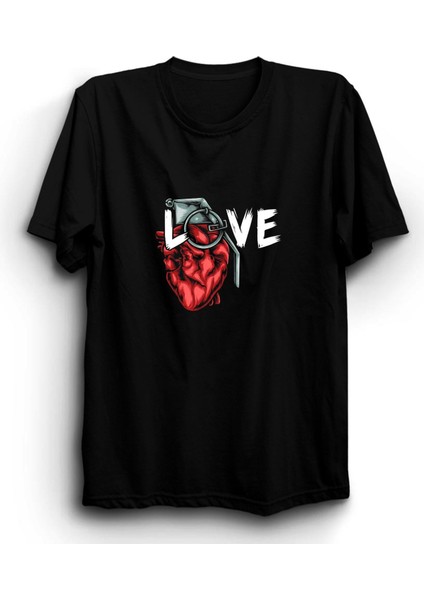 Love, Bomb, Aşk ve Bomba Tişört