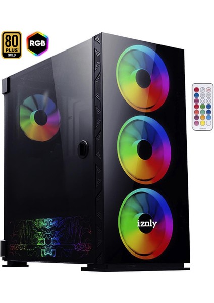 Scroll I5-10400F 32GB 256GB M.2 Nvme Msi Rtx 3060 2x 12GB Oyuncu Masaüstü Bilgisayarı