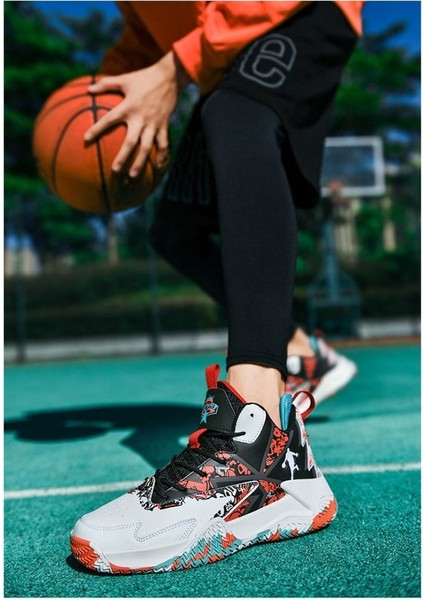 Erkek Spor Antrenman Ayakkabıları Basketbol Ayakkabıları (Yurt Dışından)