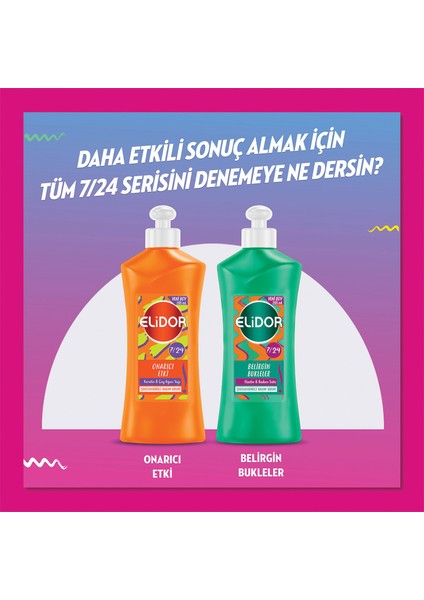 7/24 Şekillendirici Saç Bakım Kremi Elektriklenme Önleyici Argan Yağı & Bal 265 ml