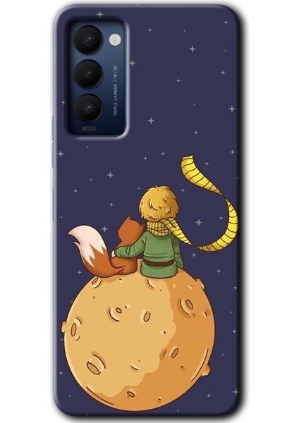 Tecno Camon 18P Kılıf Hd Desen Baskılı Arka Kapak - Küçük Prens