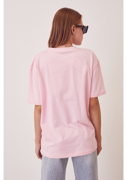 Basic T-Shirt-Pembe