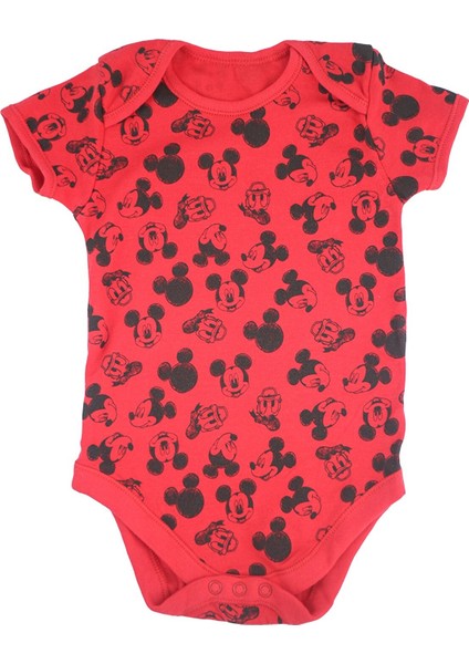 Disney Minnie Mouse %100 Pamuk 7'li Bodysuit /zıbın