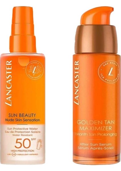 Güneş Sonrası Serum 30ML+ Protective Water SPF50 Güneş Koruyucu 150ML 2li Set