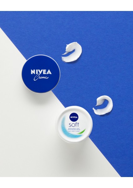 NIVEA Creme Teneke Nemlendirici Krem 250 ml x2 Adet,Tüm Cilt Tipleri İçin,Yoğun Nemlendirme,El,Yüz ve Vücut