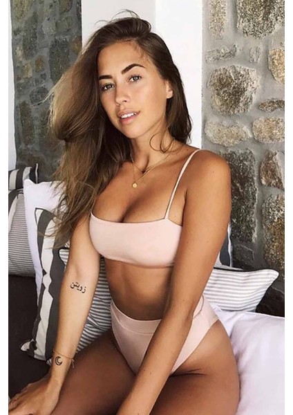 V Kesim Yüksek Bel Bikini Altı