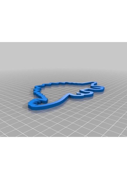 Dinozor Şablon Paketi Plastik Aparat