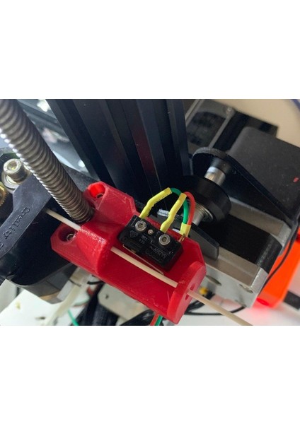 Ender 3 Için Filament Runout Sensörü Tutucu Plastik Aparat