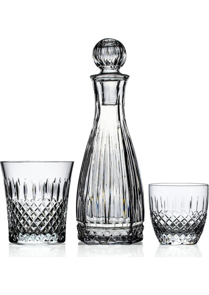 Decocıa 8 Parça Viski Seti 1000CC Şişeli 370CC Bardak