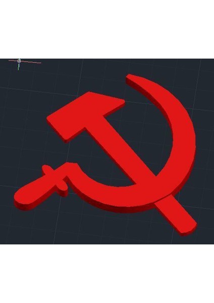 Sovyet Çekiç ve Orak Plastik Aparat