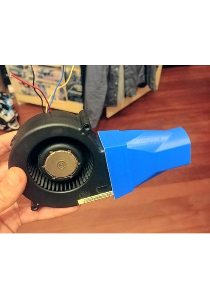 Barbekü 97MM Ila 40MM Blower Server Fan Kanal Basın Fit 1012 KH302 Plastik Aparat