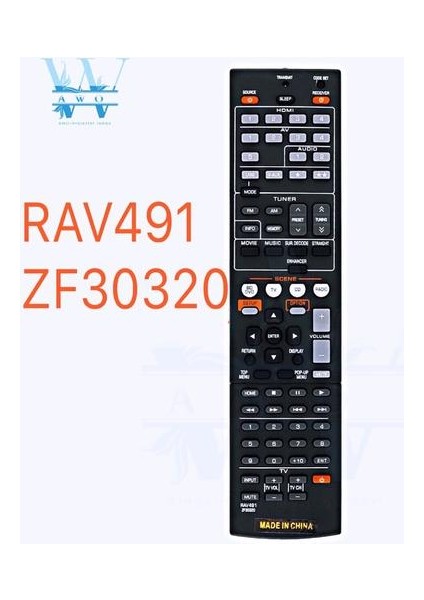 Yamaha Rx V375 Için Yedek Uzaktan Kumanda Rx V375BL Rx V473BL Rx V473 Yht 591 Rx V465 Av Alıcı Radyo (Yurt Dışından) fiyatları