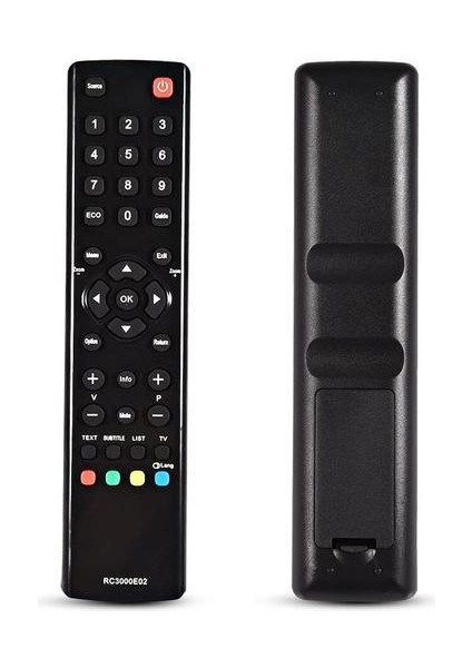 Cuifati Uzaktan Kumanda Tcl Yedek Uzaktan Kumanda Evrensel Uzaktan Kumanda Tcl RC3000E02 Tv Siyah Için Evrensel Tv Uzaktan Kumanda (Yurt Dışından) fiyatları