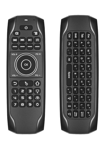 G7BTS Bluetooth 5.0 Kablosuz Hava Fare Gyroskope Uzaktan Kumanda Klavye G7 Xiaomi Akıllı Tv Mıbox Fire Stick Android Tv Kutusu Için (Yurt Dışından)