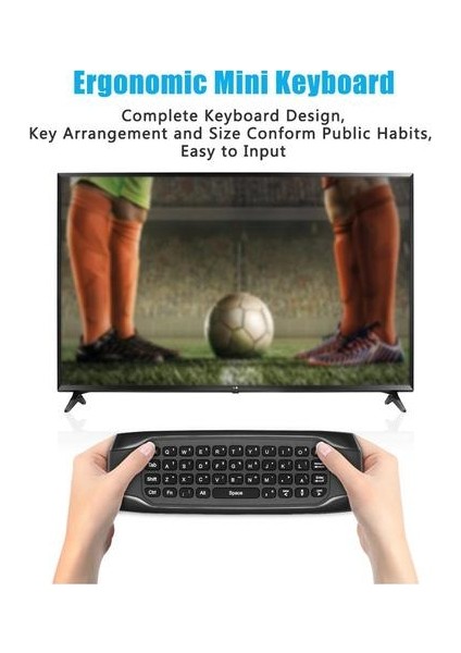 G7BTS Bluetooth 5.0 Kablosuz Hava Fare Gyroskope Uzaktan Kumanda Klavye G7 Xiaomi Akıllı Tv Mıbox Fire Stick Android Tv Kutusu Için (Yurt Dışından)