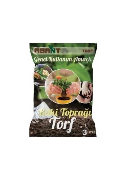 Bitki 3 Lt Organik Bitki Yetiştirme Torfu