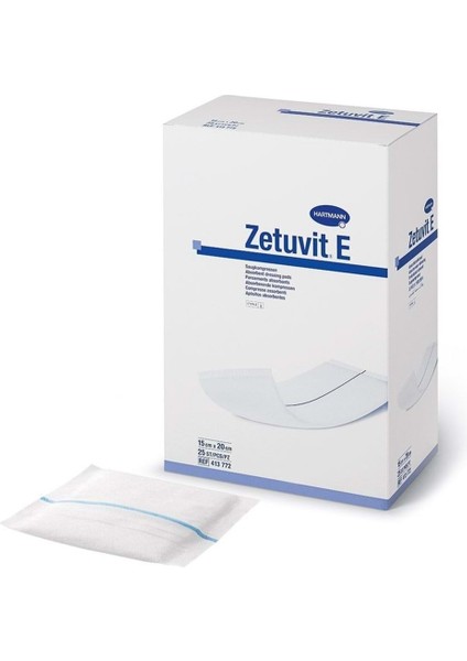 Zetuvit E -Yüksek Emici Ya-Ra Örtüsü Steril 20x20cm