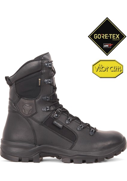 Extreme Black Gtx -Siyah (Su Geçirmez, Kışlık Profesyonel Askeri Bot)