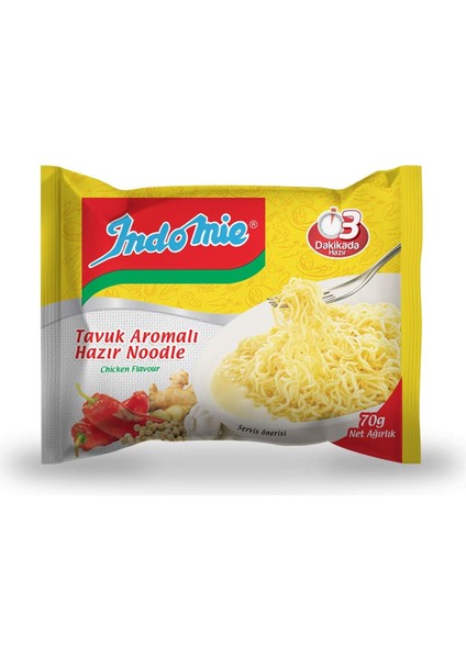 Paket Noodle Tavuklu 75GR x 40 Adet