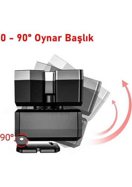 Ultra Süper Güçlü Kafa Feneri Avcı Feneri Balıkçı Kamp El Feneri LED Şarjlı Cree 5 LED 120W